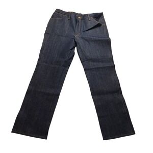 Red Kap Denim Jeans Men's 38x34  Workwear Five Pocket Straight Leg Prewashed NEW